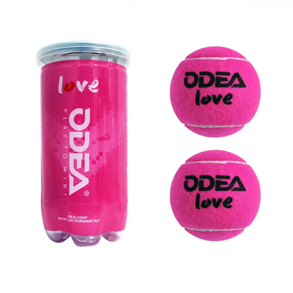Odea Passion Pink Padel Balls (x2)